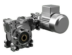 Двухступенчатый червячный мотор-редуктор серии MRT/RT 28/60 (0.55 квт)