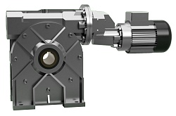 Червячно-цилиндрический мотор-редуктор серии 7МЦЧ-М 63/150 (0.55 квт)